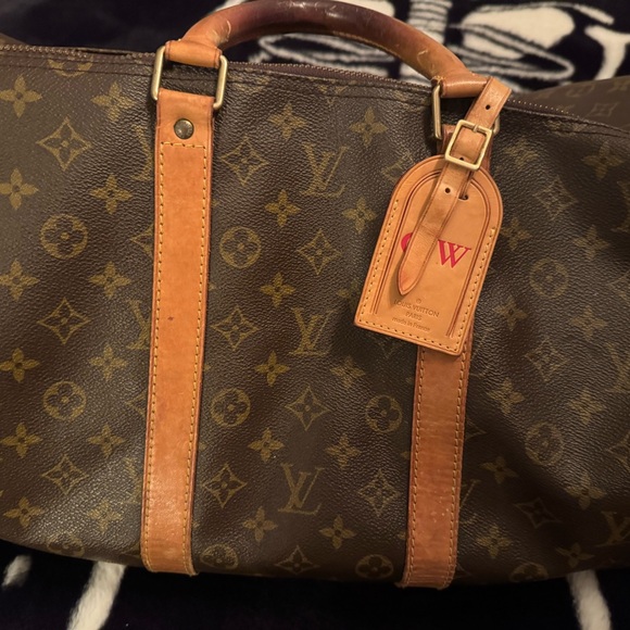 Louis Vuitton Monogram Keepall Bandoulière 55 - Picture 1 of 9